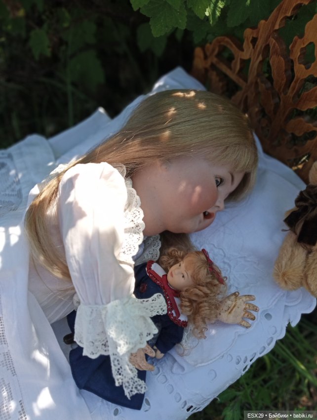Лето и куклы — Редкие антикварные куклы и реплики: воск (фото 7)
