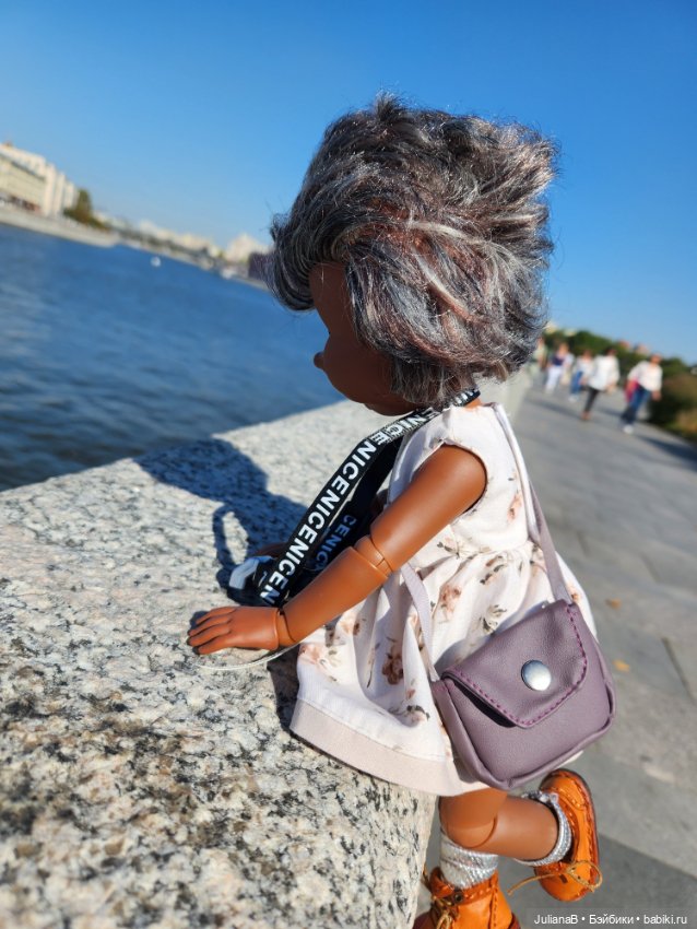 Ёжинька в парке — Куклы Копытки (Schalkau) ГДР: винтаж