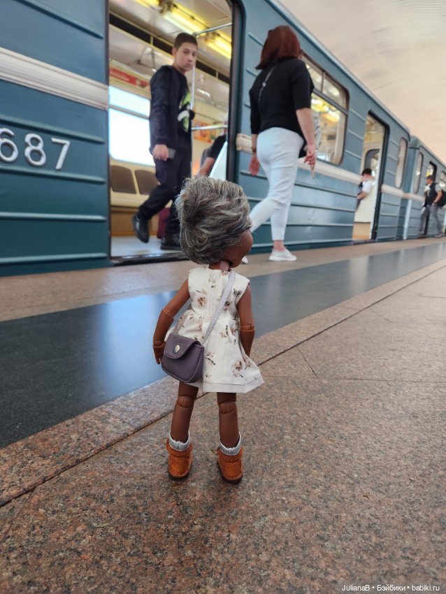 Ёжинька в парке — Куклы Копытки (Schalkau) ГДР: винтаж