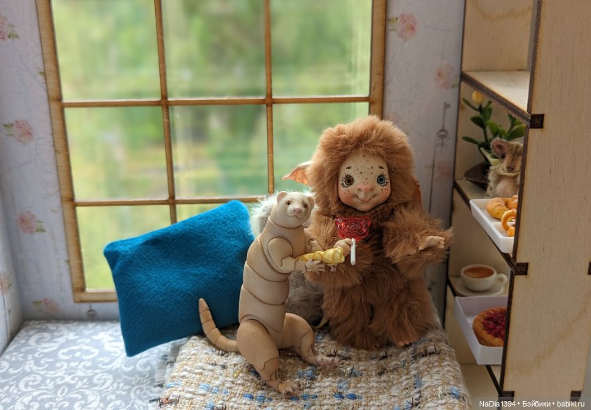 Мой тролленок от Semli — Домашние фото авторских игрушек: Тедди (фото 10)