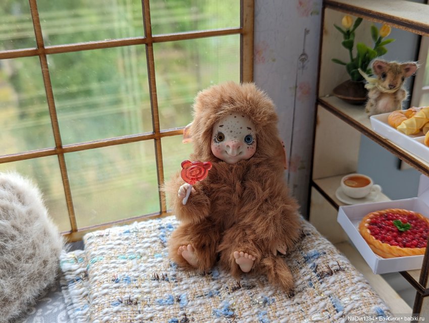 Мой тролленок от Semli — Домашние фото авторских игрушек: Тедди (фото 7)