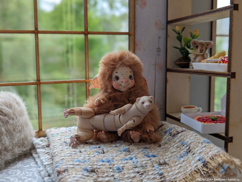 Мой тролленок от Semli — Домашние фото авторских игрушек: Тедди