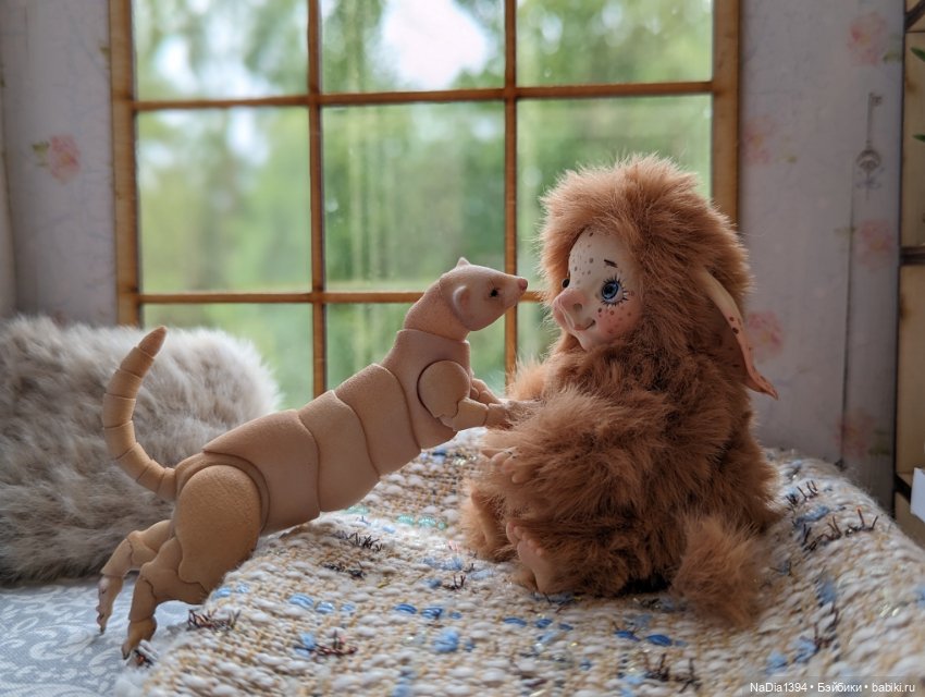 Мой тролленок от Semli — Домашние фото авторских игрушек: Тедди