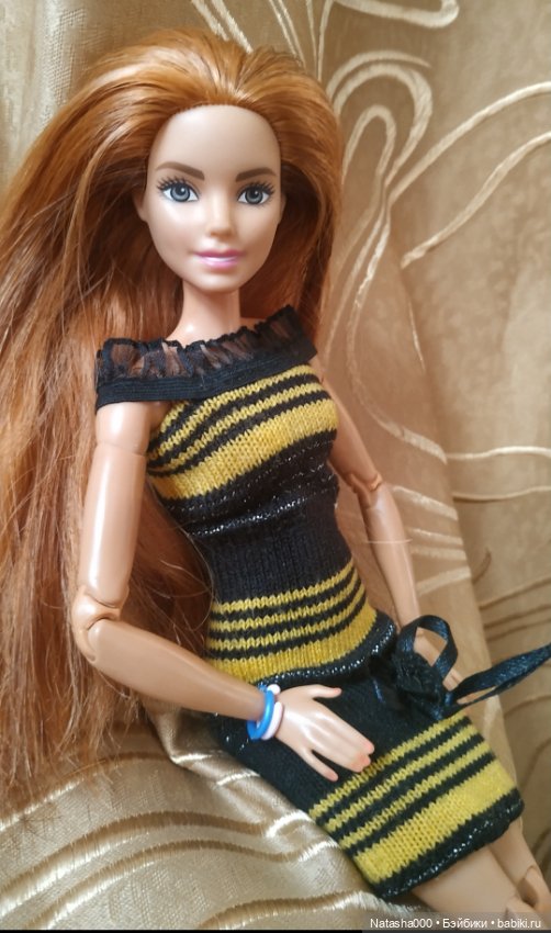 Просто платье — Одежда и обувь для кукол своими руками: фото (фото 7)