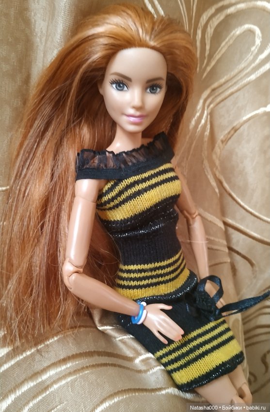 Просто платье — Одежда и обувь для кукол своими руками: фото (фото 10)