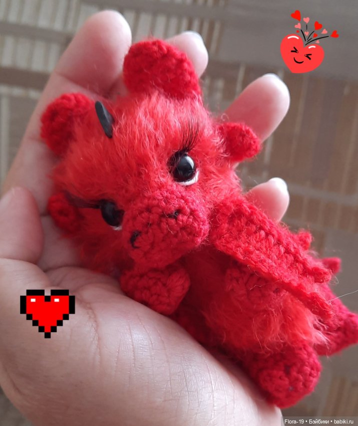 Дракон, но очень ручной — Вязаные игрушки и амигуруми: крючком (фото 5)
