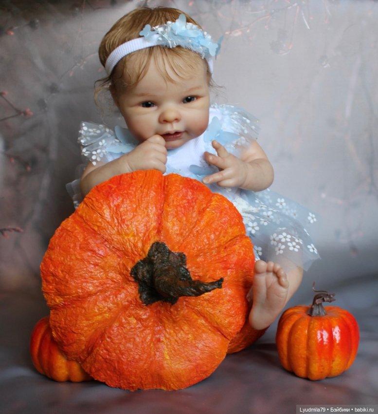 Маленькая кукла реборн Золушка-Pilar (фото 8)