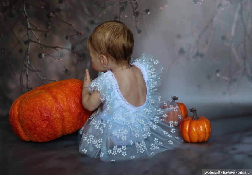 Маленькая кукла реборн Золушка-Pilar