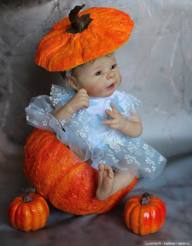 Маленькая кукла реборн Золушка-Pilar (фото 7)