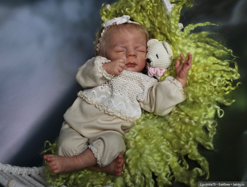 Кукла реборн Зефирное настроение (фото 8)