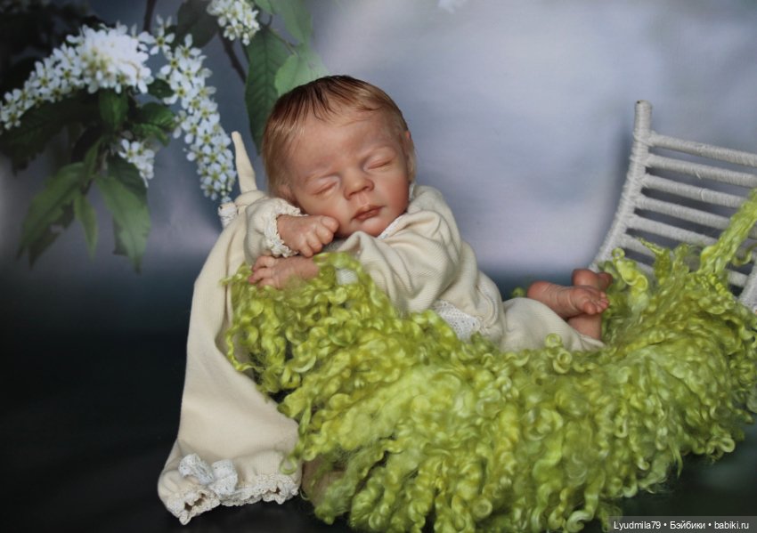 Кукла реборн Зефирное настроение (фото 10)