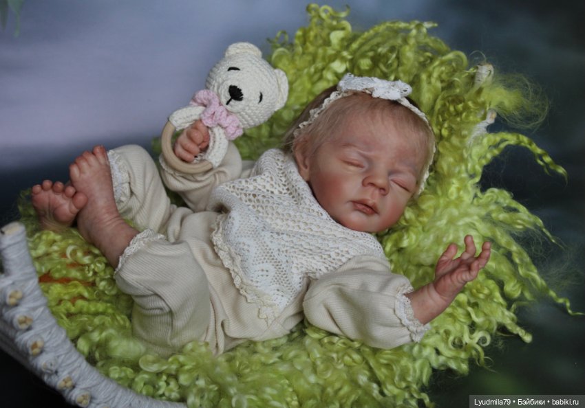 Кукла реборн Зефирное настроение (фото 7)