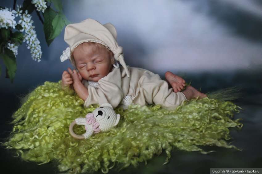 Кукла реборн Зефирное настроение (фото 6)