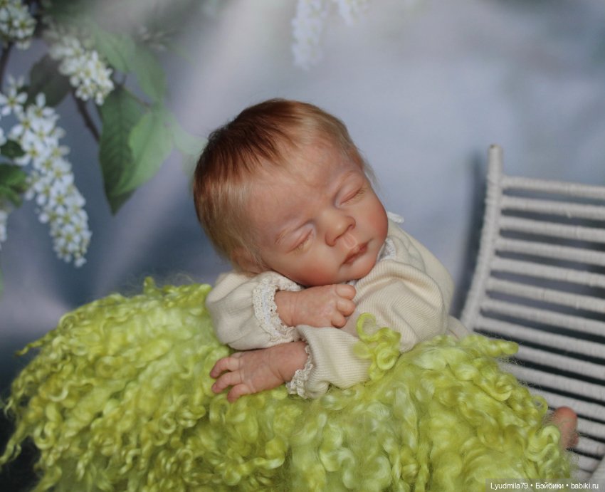 Кукла реборн Зефирное настроение