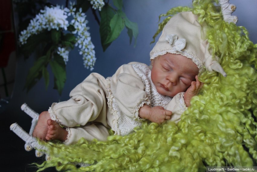 Кукла реборн Зефирное настроение (фото 9)