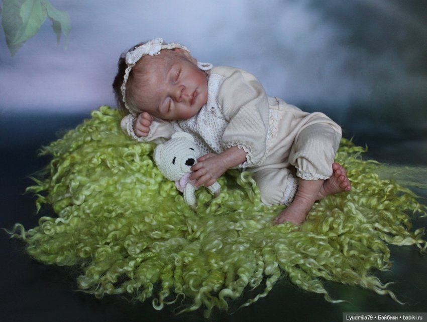 Кукла реборн Зефирное настроение (фото 3)