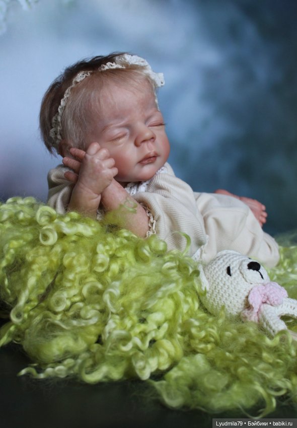 Кукла реборн Зефирное настроение