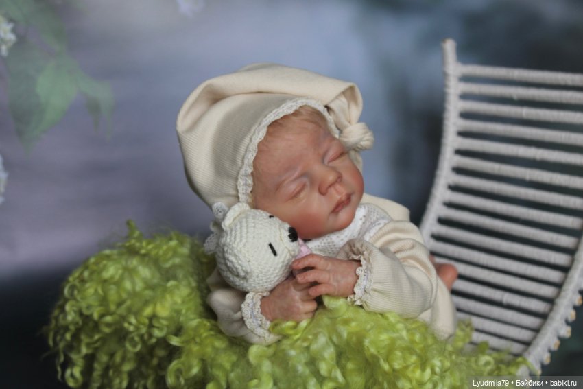 Кукла реборн Зефирное настроение