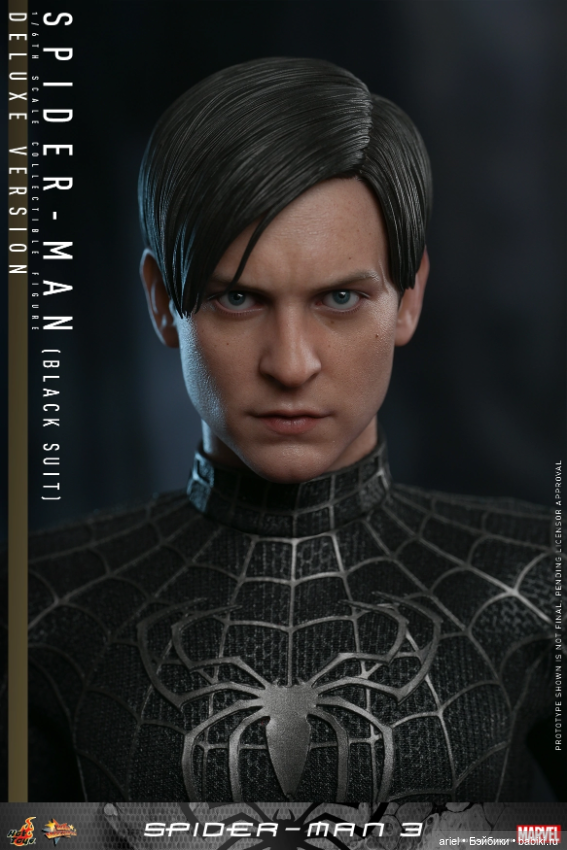 Hot Toys - фигурка Человека-паука по мотивам «Человек-паук 3: Враг в отражении» (фото 5)