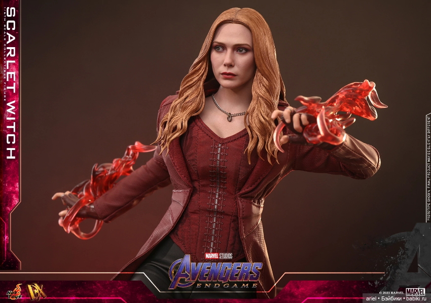 Hot Toys - фигурка Алой Ведьмы в DX серии по мотивам «Мстители: Финал» (фото 3)