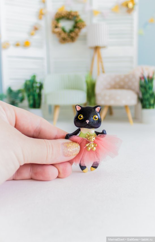 💛Восьмая осенняя куколка💛Кошечка по имени Элли