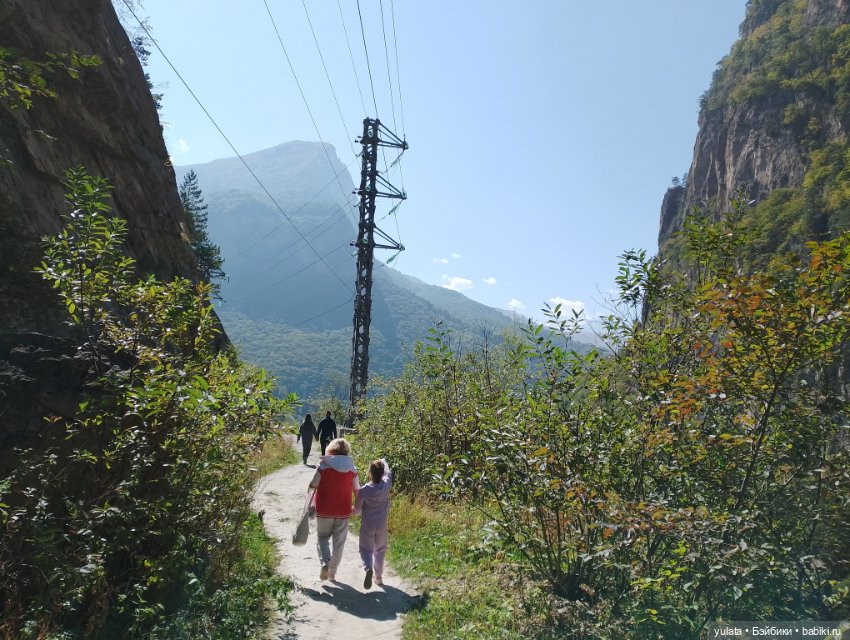 На экскурсии в Кабардино Балкарии