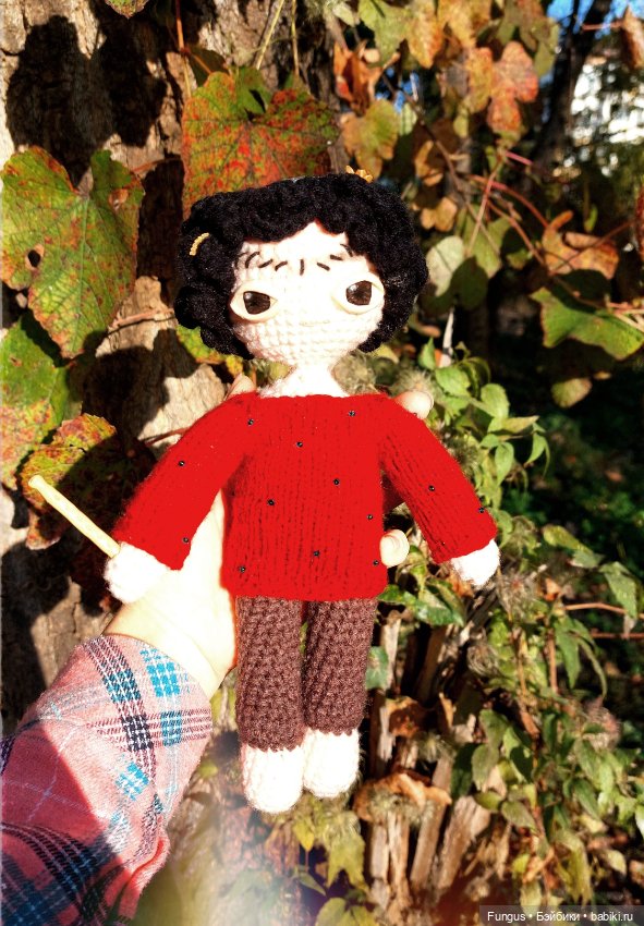 Доработала вязаных домовцев (фото 4)