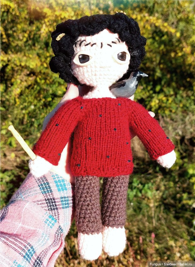 Доработала вязаных домовцев (фото 5)