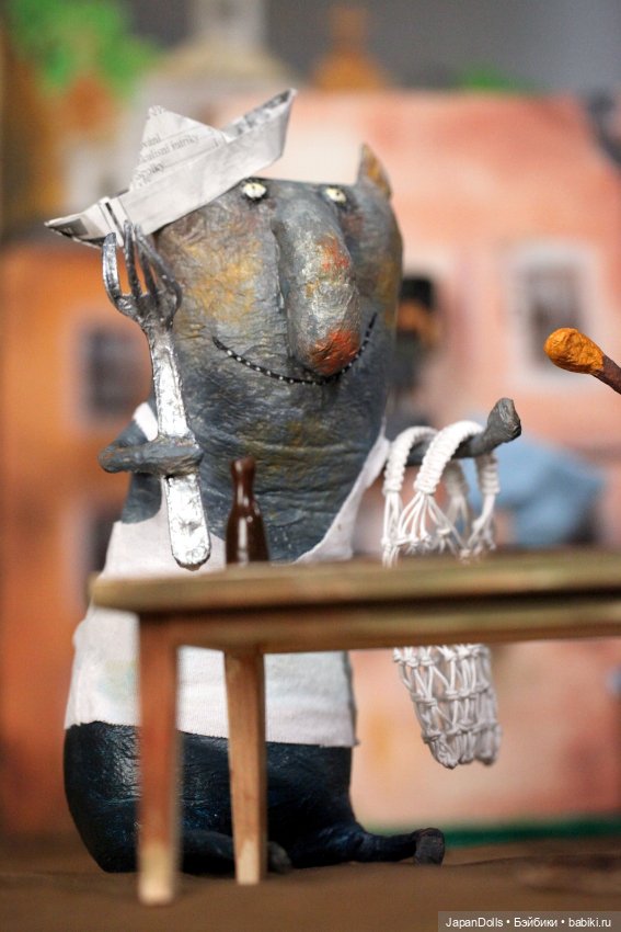 "Доминошники" на выставке "Куклы с характером. Четвертая высота" (фото 8)