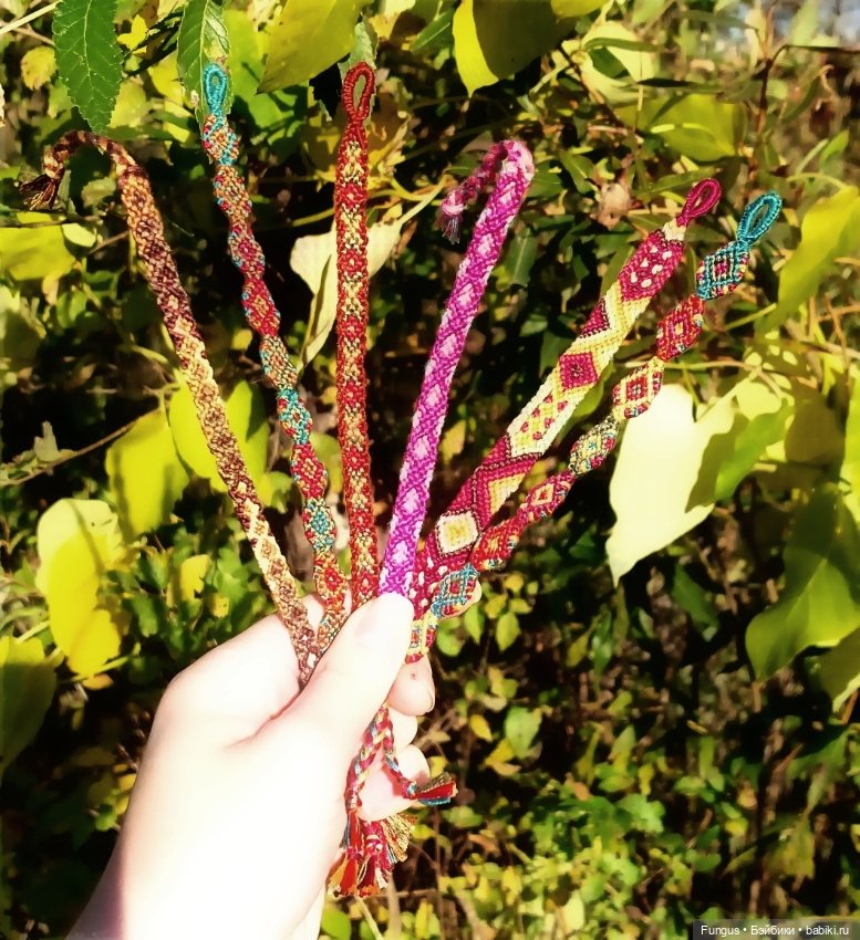 Фенечки🍂 — Наши хобби и творчество: вышивка