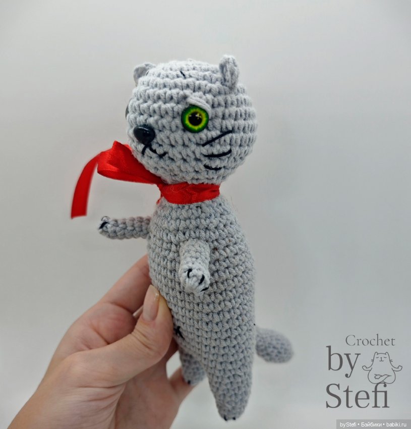 Покажу ароматного котика — Вязаные игрушки и амигуруми: крючком (фото 10)