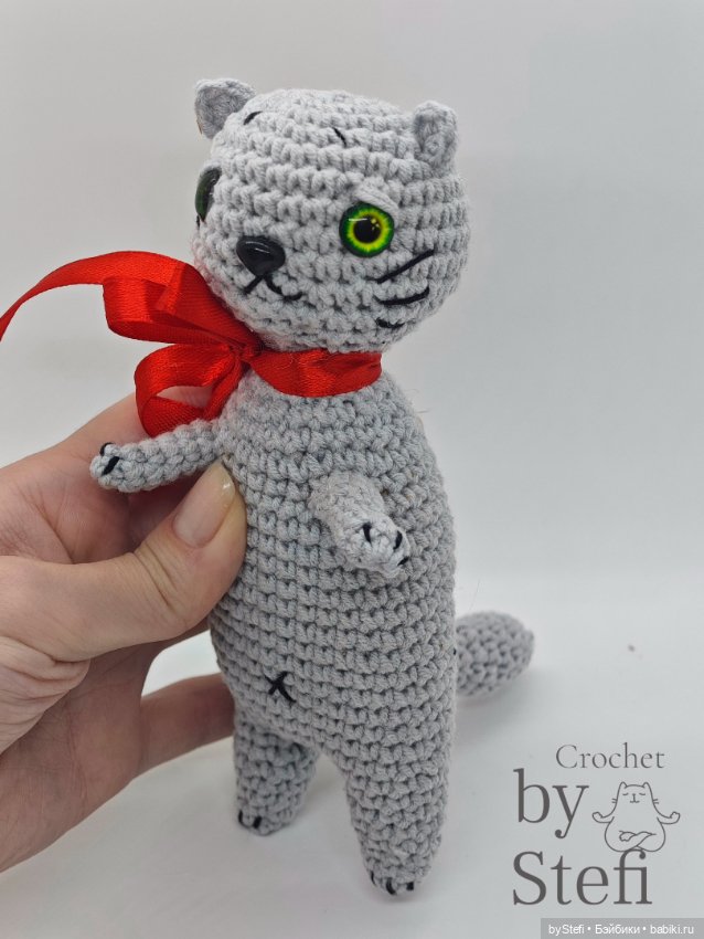 Покажу ароматного котика — Вязаные игрушки и амигуруми: крючком (фото 5)