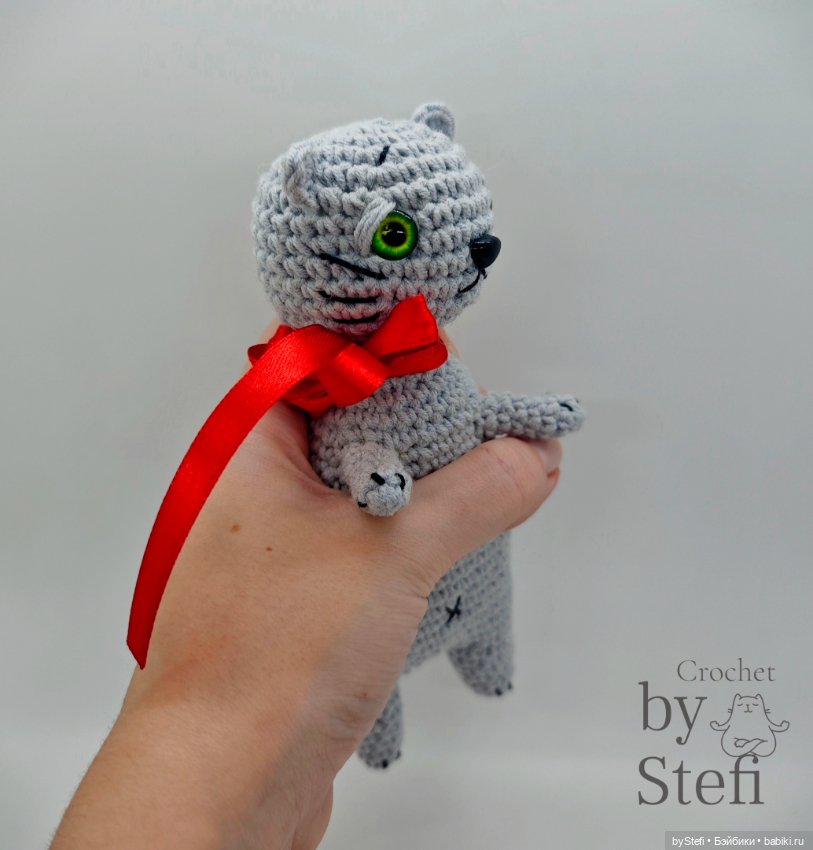 Покажу ароматного котика — Вязаные игрушки и амигуруми: крючком (фото 9)