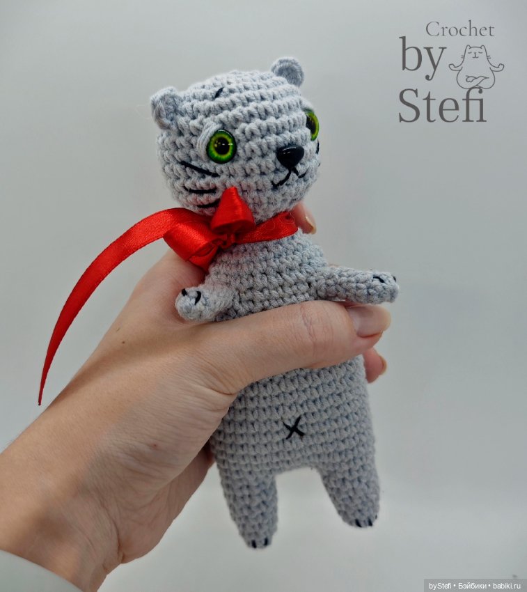 Покажу ароматного котика — Вязаные игрушки и амигуруми: крючком (фото 8)