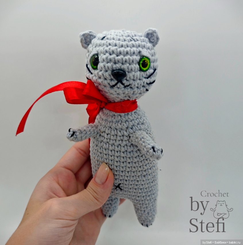 Покажу ароматного котика — Вязаные игрушки и амигуруми: крючком