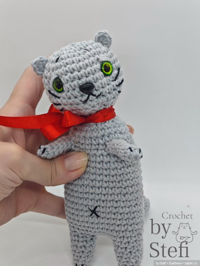 Покажу ароматного котика — Вязаные игрушки и амигуруми: крючком (фото 4)