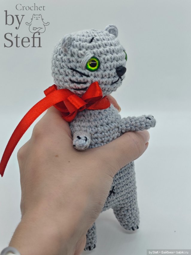 Покажу ароматного котика — Вязаные игрушки и амигуруми: крючком