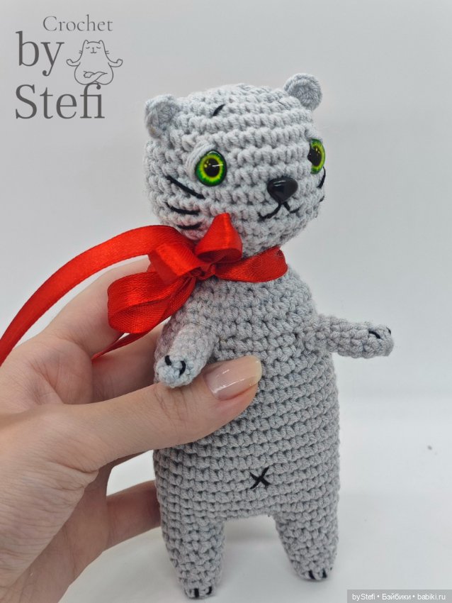 Покажу ароматного котика — Вязаные игрушки и амигуруми: крючком (фото 6)