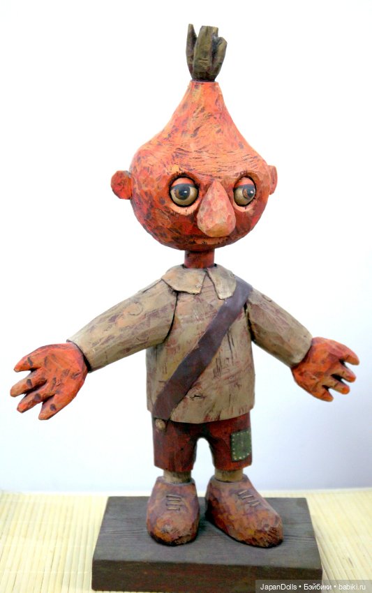 "Чиполлино" на выставке "Куклы с характером. Четвертая высота"