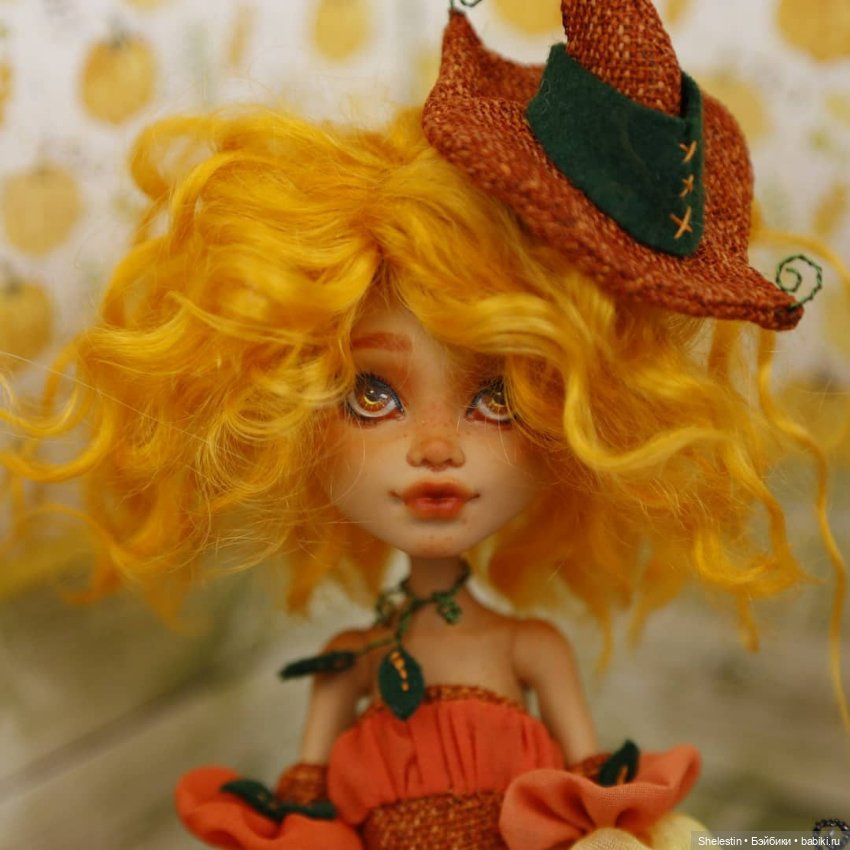 Ведьма тыковка — ООАК Monster High и Ever After High: репейнт (фото 6)