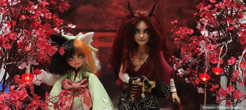 Заказы - Ёкаи в кимоно — Одежда и обувь для кукол своими руками: фото (фото 6)