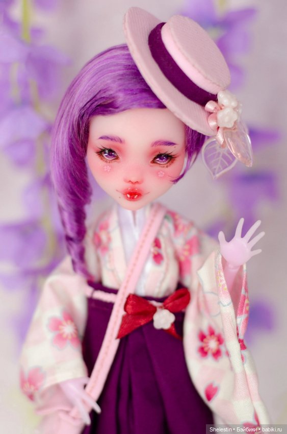 Сакура — ООАК Monster High и Ever After High: репейнт