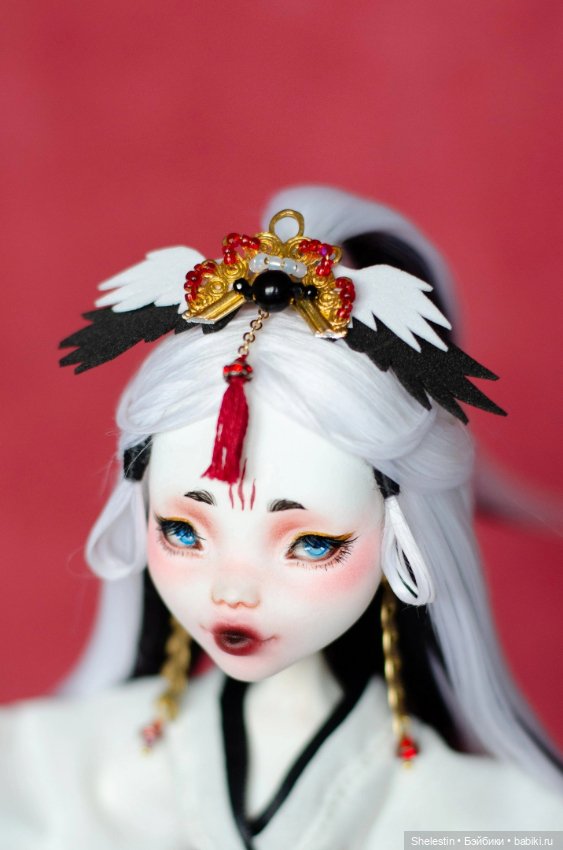 Ёкаи - О Цуру — ООАК Monster High и Ever After High: репейнт (фото 3)