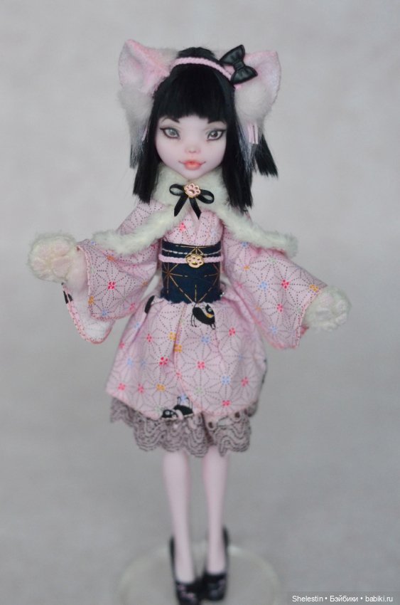 Розовая Нэко — Одежда и обувь для кукол своими руками: фото (фото 3)