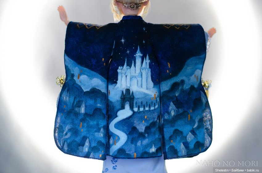 Золушка в кимоно — ООАК и репейнт Принцесс Диснея (Disney): Аниматорс (фото 10)