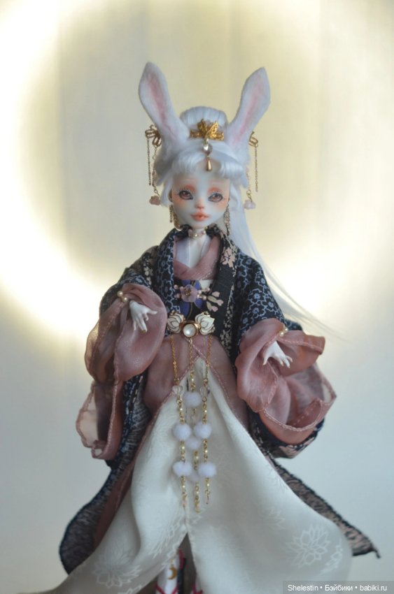 Лунный кролик — ООАК Monster High и Ever After High: репейнт