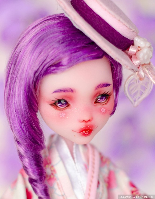 Сакура — ООАК Monster High и Ever After High: репейнт (фото 4)