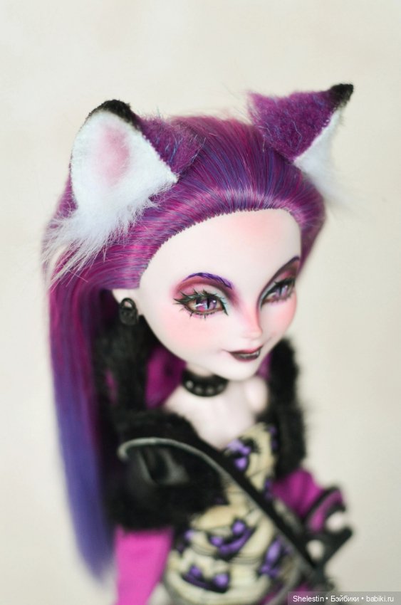 Чеширский кот — ООАК Monster High и Ever After High: репейнт (фото 3)