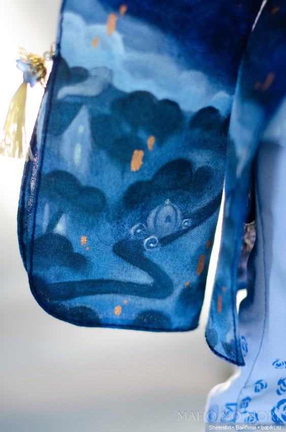 Золушка в кимоно — ООАК и репейнт Принцесс Диснея (Disney): Аниматорс