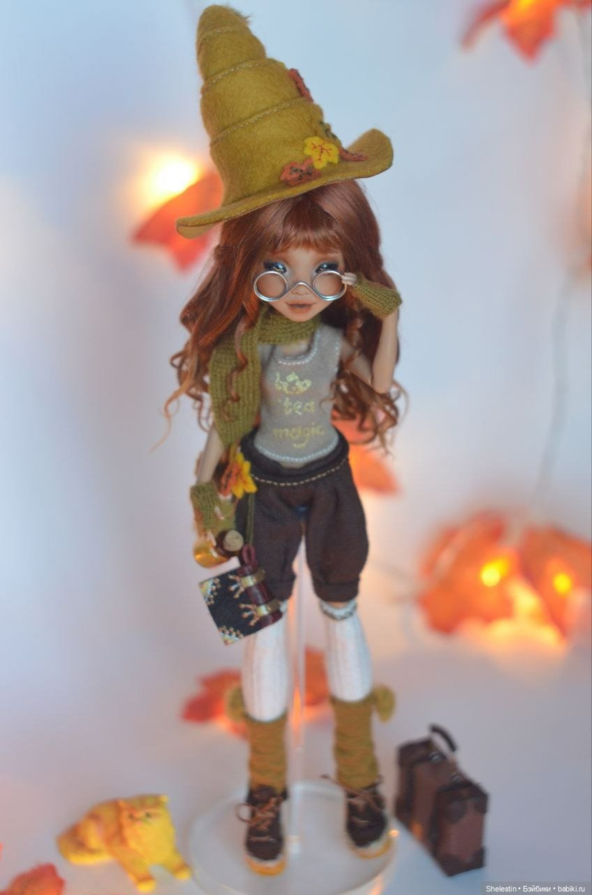 Осенняя ведьма — ООАК Monster High и Ever After High: репейнт (фото 6)